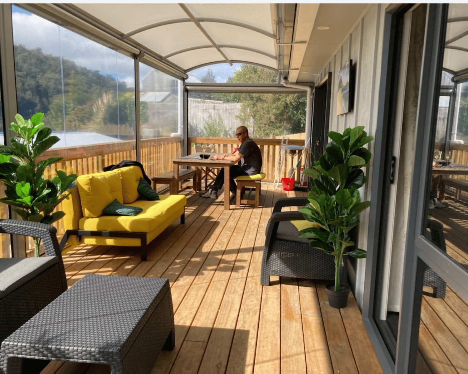 Lake House 1 β glass veranda